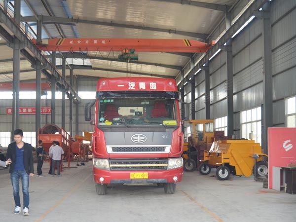 有機肥生產線發(fā)往客戶圖1