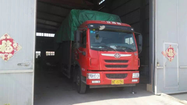 湖南發(fā)貨現(xiàn)場(chǎng)_有機(jī)肥成套設(shè)備運(yùn)輸前準(zhǔn)備圖4