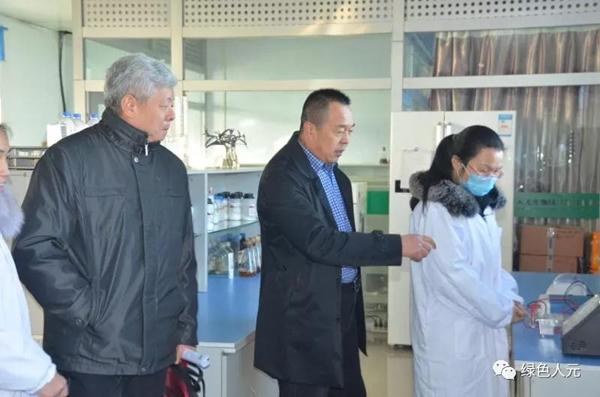 安徽人元生物：熱烈歡迎鶴壁市科技局專家領(lǐng)導(dǎo)來我公司考察指導(dǎo)