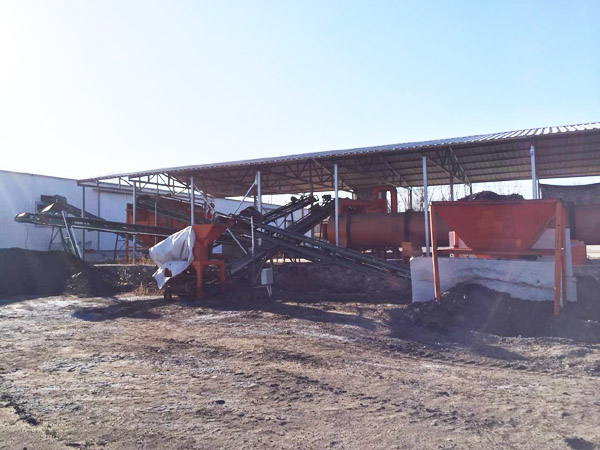 小型牛糞有機肥生產(chǎn)線工藝